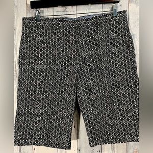 J Crew club shorts in navy and tan